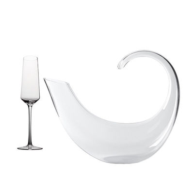 Wholesale Bulk Handcrafted Crystal Wine Decanter Aerator | 750mL Distributor-Ready Luxury Carafe