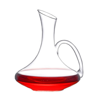 Bulk Wholesale Handcrafted Lead-Free Crystal Wine Decanter Aerator | 1500mL Distributor-Ready Carafe
