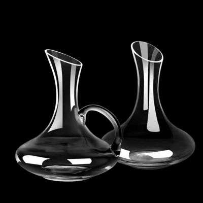 Bulk Wholesale Handcrafted Lead-Free Crystal Wine Decanter Aerator | 1500mL Distributor-Ready Carafe