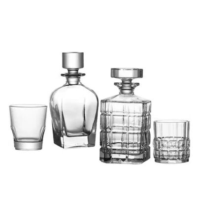 Whiskey Decanter Aerator – 710ml Crystal Oxygenating Carafe for Bulk Wholesale & Custom Branding