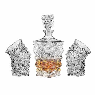 Whiskey Decanter Aerator – 710ml Crystal Oxygenating Carafe for Bulk Wholesale & Custom Branding