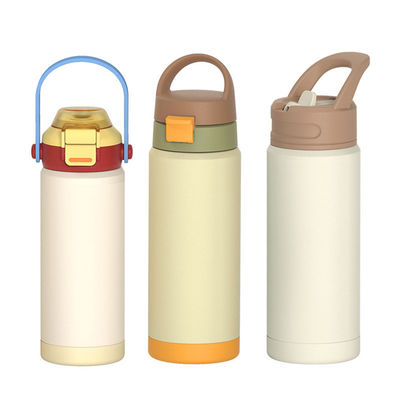 Custom Bulk 18-32oz Stainless Steel Vacuum Bottles w/ Straw/Handle | FDA Passed, BPA-Free, Heavy-Duty