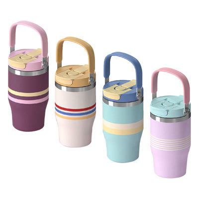 Bulk Custom 18-32oz Stainless Steel Insulated Bottlesw/Handle | FDA-Approved, BPA-Free, Heavy-Duty