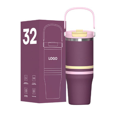 Bulk Custom 18-32oz Stainless Steel Insulated Bottlesw/Handle | FDA-Approved, BPA-Free, Heavy-Duty