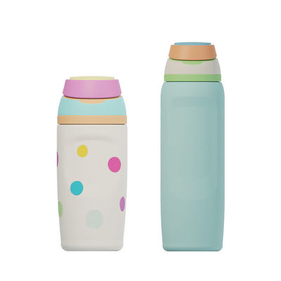 Bulk Custom 16oz Stainless Steel Vacuum Bottles W/Handle | FDA-Approved, BPA-Free, Commercial-Grade