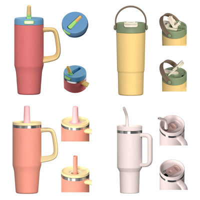 Wholesale Custom 32oz Insulated Stainless Steel Bottles W/Handle |BPA-Free, Industrial-Strength
