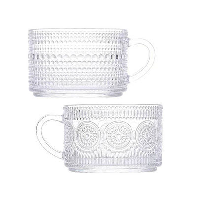 Premium Crystal 450ml Glass Water Cups | Food-Grade, Customizable, FDA/LFGB Certified | Bulk Orders Welcome