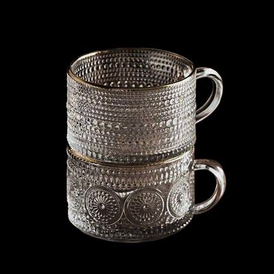 Premium Crystal 450ml Glass Water Cups | Food-Grade, Customizable, FDA/LFGB Certified | Bulk Orders Welcome