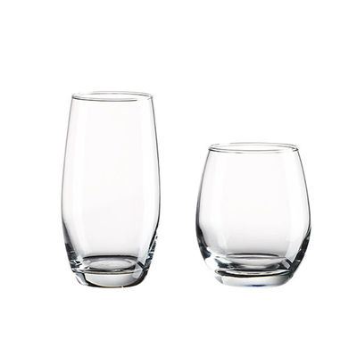 Bulk Wholesale Crystal Glass Water Cups | B2B OEM Logo Customization,  | FDA Certified, Shatterproof