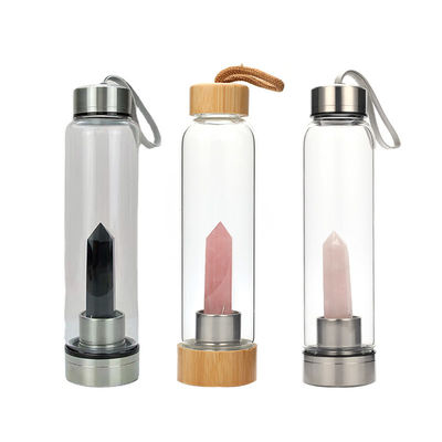 B2B Bulk 18oz Borosilicate Glass Bottles | FDA/LFGB Certified | Bulk Discounts + Free Laser Engraving