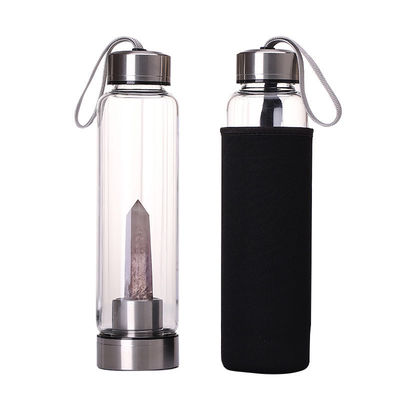 B2B Bulk 18oz Borosilicate Glass Bottles | FDA/LFGB Certified | Bulk Discounts + Free Laser Engraving