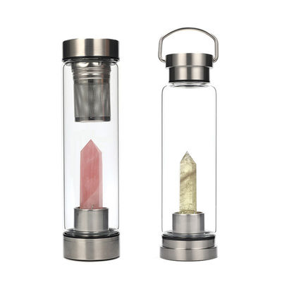 B2B Bulk 18oz Borosilicate Glass Bottles | FDA/LFGB Certified | Bulk Discounts + Free Laser Engraving