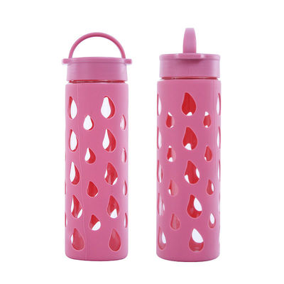 Bulk 16oz Leak-Proof Glass Hydration Bottles | FDA-Approved BPA-Free | Tiered Pricing + Laser Engraving