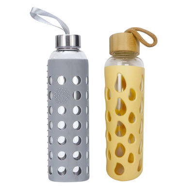 Bulk 16oz Leak-Proof Glass Hydration Bottles | FDA-Approved BPA-Free | Tiered Pricing + Laser Engraving
