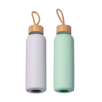 Wholesale 18oz Airtight Glass Water Bottles|FDA-Certified BPA-Free Volume Discounts+Laser Etching