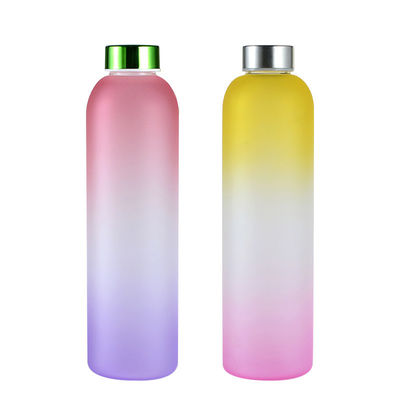 Bulk 18oz Leak-proof Glass Water Bottles | FDA-Certified BPA-Free|Tiered Pricing+Laser Engraving