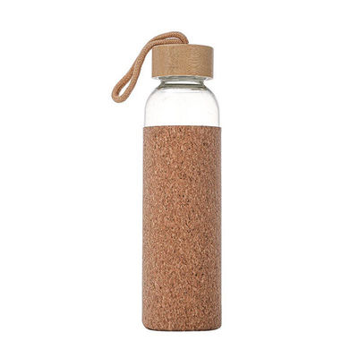 Bulk 18oz Leakproof Glass water Bottles | Commercial-Grade, BPA-Free | Eco-Certified + Branding