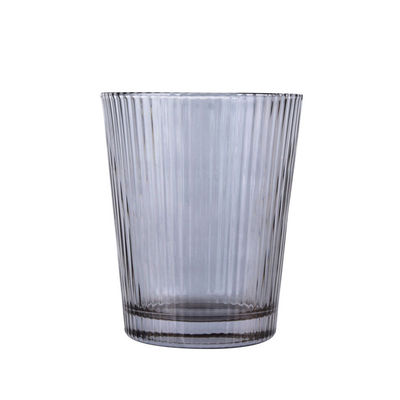 B2B Custom 12oz Textured Glass Mugs | Bulk FDA-Certified Heat-Resistant Coffee Cups
