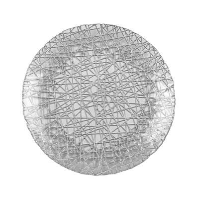 Wholesale Custom Gold Glass Charger Plates|FDA Approved Eco-Friendly|Bulk Orders for Hotels&Restaurants