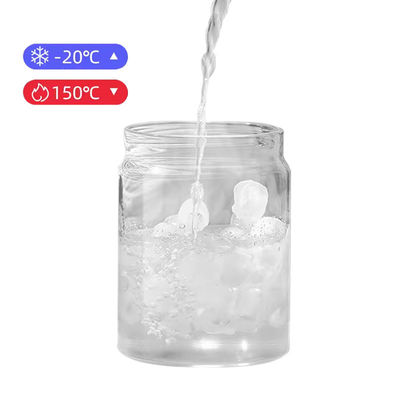 Clear Glass Food Jars with Plastic Lids|Airtight Seal| Wholesale Bulk|Food-Grad |Custom Logo Print