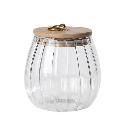 Industrial-Grade Glass Jars with Spoon|B2B Bulk Orders|Airtight Bamboo Lid Containers|Custom Branding