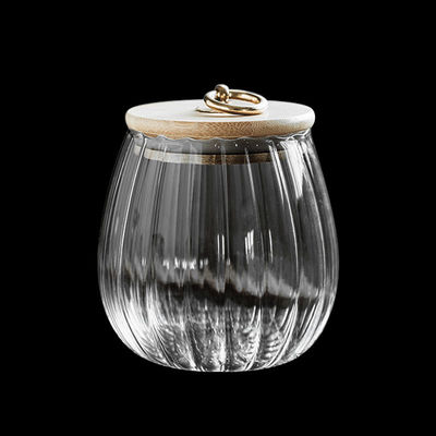 Industrial-Grade Glass Jars with Spoon|B2B Bulk Orders|Airtight Bamboo Lid Containers|Custom Branding