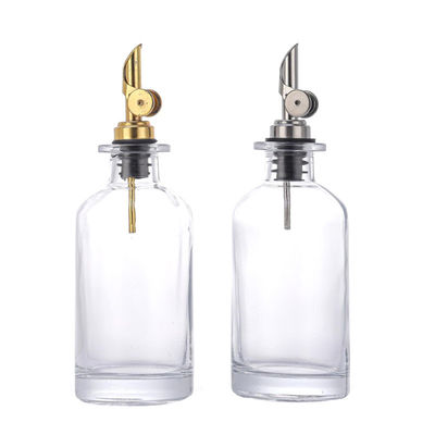 B2B Premium 500ml Glass Oil & Vinegar Dispenser Set | Non-Drip Stainless Spouts | Elegant UV-Shield Design