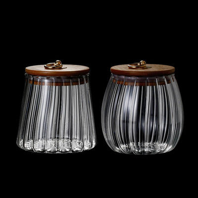 Industrial-Grade Glass Jars with Spoon|B2B Bulk Orders|Airtight Bamboo Lid Containers|Custom Branding