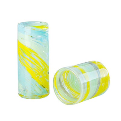 Bulk Custom Hand-Blown Glass Candle Jars | Artisan-Made Luxury Containers | Direct Factory Wholesale