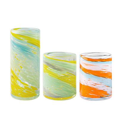 Bulk Custom Hand-Blown Glass Candle Jars | Artisan-Made Luxury Containers | Direct Factory Wholesale