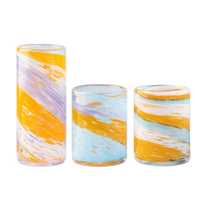 Bulk Custom Hand-Blown Glass Candle Jars | Artisan-Made Luxury Containers | Direct Factory Wholesale