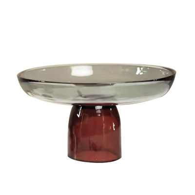 B2B Custom  logo & Size Glass Fruit Plates|Wholesale for Restaurants/Hotels | Factory Direct Bulk Order