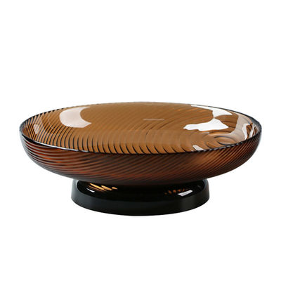 B2B Custom  logo & Size Glass Fruit Plates|Wholesale for Restaurants/Hotels | Factory Direct Bulk Order