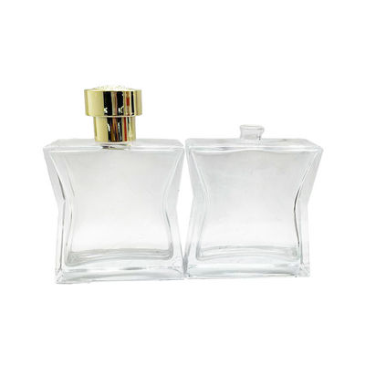 Luxury Custom Glass Perfume Bottles | Irregular Shape | 3D Molding | Hot Stamping | Premium Packaging