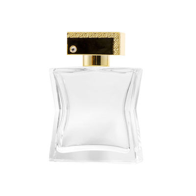Luxury Custom Glass Perfume Bottles | Irregular Shape | 3D Molding | Hot Stamping | Premium Packaging