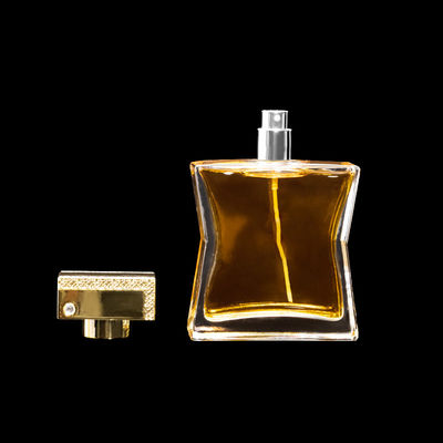 Luxury Custom Glass Perfume Bottles | Irregular Shape | 3D Molding | Hot Stamping | Premium Packaging