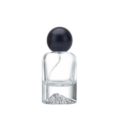 Custom Crystal 30ml 50ml  Glass Perfume Bottles | Luxury Hand-polished Gold-stamped Logo | B2B Wholesale