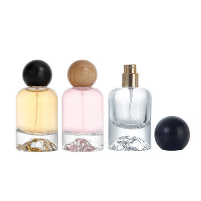 Custom Crystal 30ml 50ml  Glass Perfume Bottles | Luxury Hand-polished Gold-stamped Logo | B2B Wholesale