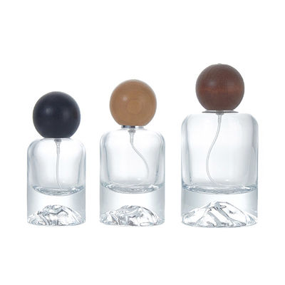 Custom Crystal 30ml 50ml  Glass Perfume Bottles | Luxury Hand-polished Gold-stamped Logo | B2B Wholesale