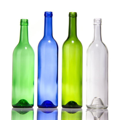 Clear/Amber 750ml Premium Glass Wine Bottles - B2B Bulk, Food-Safe, Custom Branding for Suppliers​