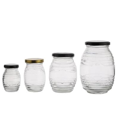 B2B Organic Honey Jars Jars (FDA-Certified) – Cut 30% Storage Cost Airtight+Stackable |