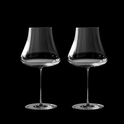 FDA-Certified Bulk Lead-Free Crystal Burgundy Wine Glasses | B2B Wholesale