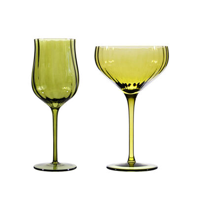 Custom Branded Wine Glasses: Low MOQ, Durable Crystal Wine Glass Set for Hotels & Banquets