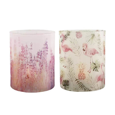 Bulk Glass Candle Holders Wholesale - Custom Logo Heat Resistant Candle Jars for B2B Event/Retail