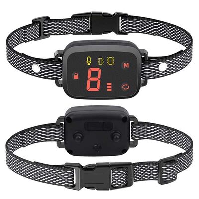 Rechargeable Waterproof Smart Dog Bark Collar – Anti Barking Training Collar for All Dog Sizes