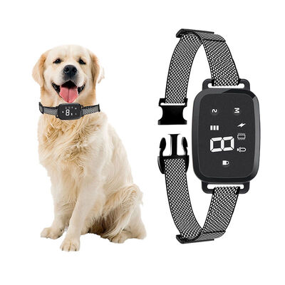 Rechargeable Waterproof Smart Dog Bark Collar – Anti Barking Training Collar for All Dog Sizes