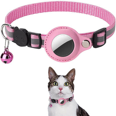 Custom Airtag Compatible Cat Collar | Wholesale Pet Safety Collar | Waterproof Airtag Bell
