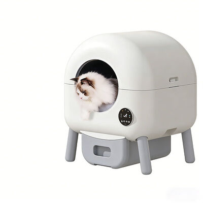 Factory Supply Smart Self Cleaning Cat Litter Box WiFi Automatic Pet Litter Box for B2B Bulk Buyers