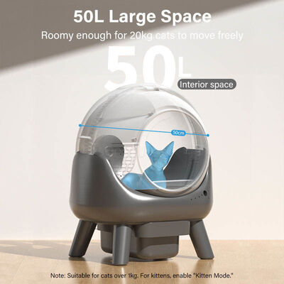 OEM ODM Automatic Cat Litter Box: Custom Logo, Low MOQ, CE Certified for B2B Pet Business