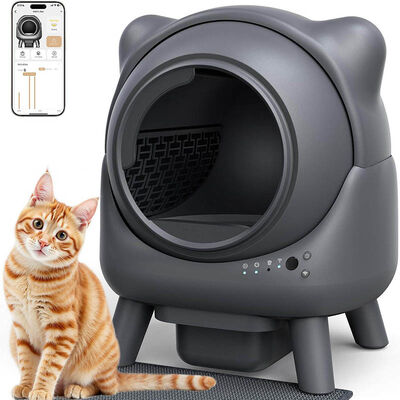 OEM ODM Automatic Cat Litter Box: Custom Logo, Low MOQ, CE Certified for B2B Pet Business